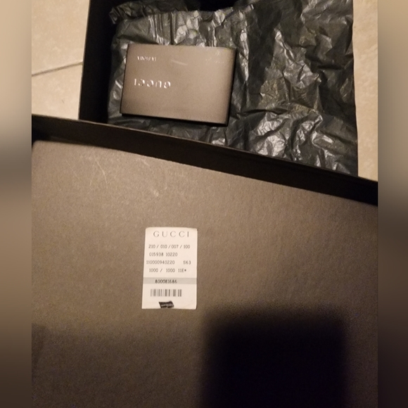 Gucci Oxforda black with red - Picture 4 of 4